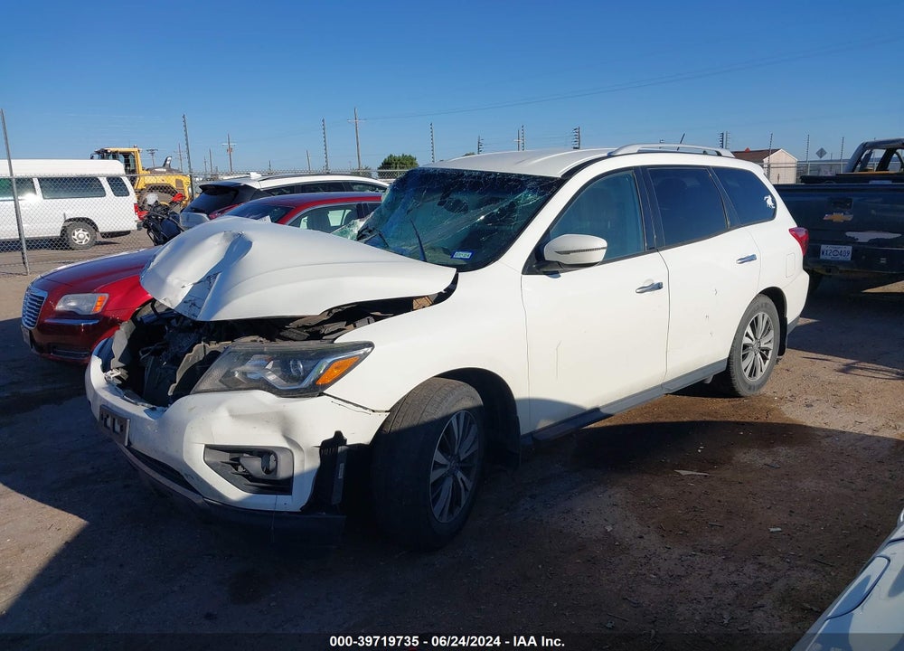 2017 NISSAN PATHFINDER SV VIN: 5N1DR2MN9HC639346