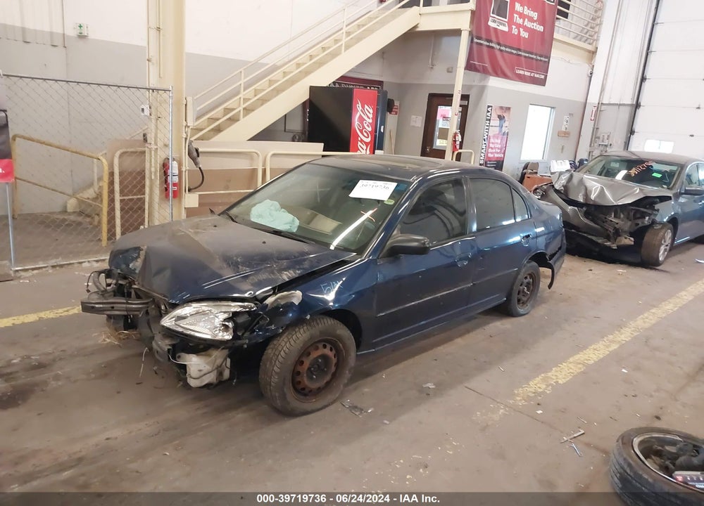 2003 HONDA CIVIC EX VIN: 2HGES26813H542766