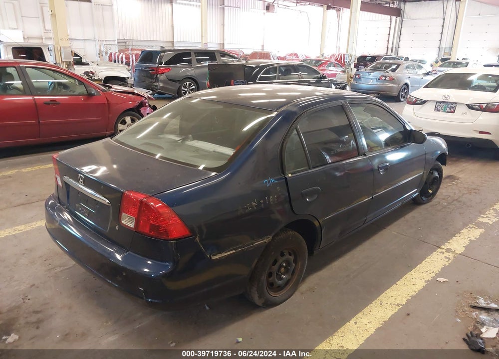 2003 HONDA CIVIC EX VIN: 2HGES26813H542766