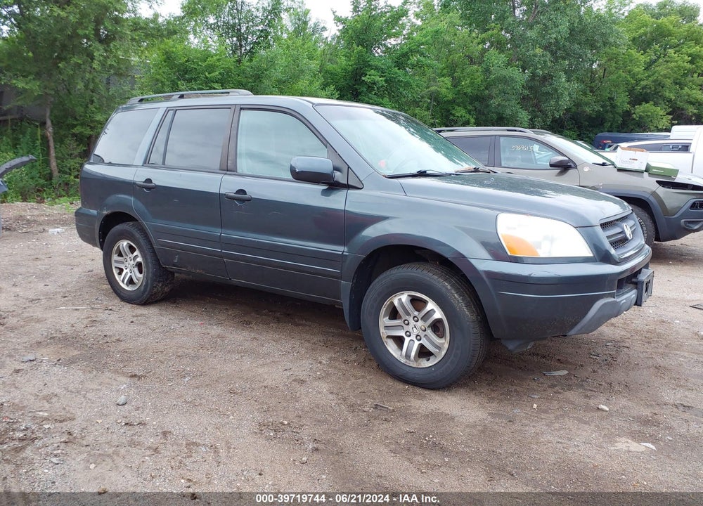 2004 HONDA PILOT EX-L VIN: 2HKYF18614H557718