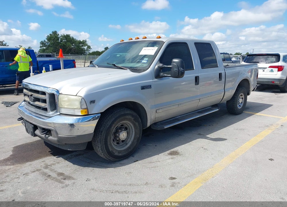 2002 FORD F-250 LARIAT/XL/XLT VIN: 1FTNW20L42EB49642