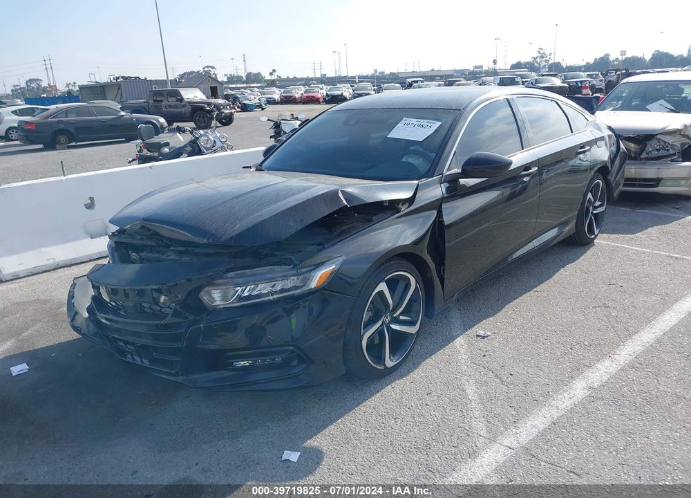 2019 HONDA ACCORD SPORT VIN: 1HGCV1F38KA138020