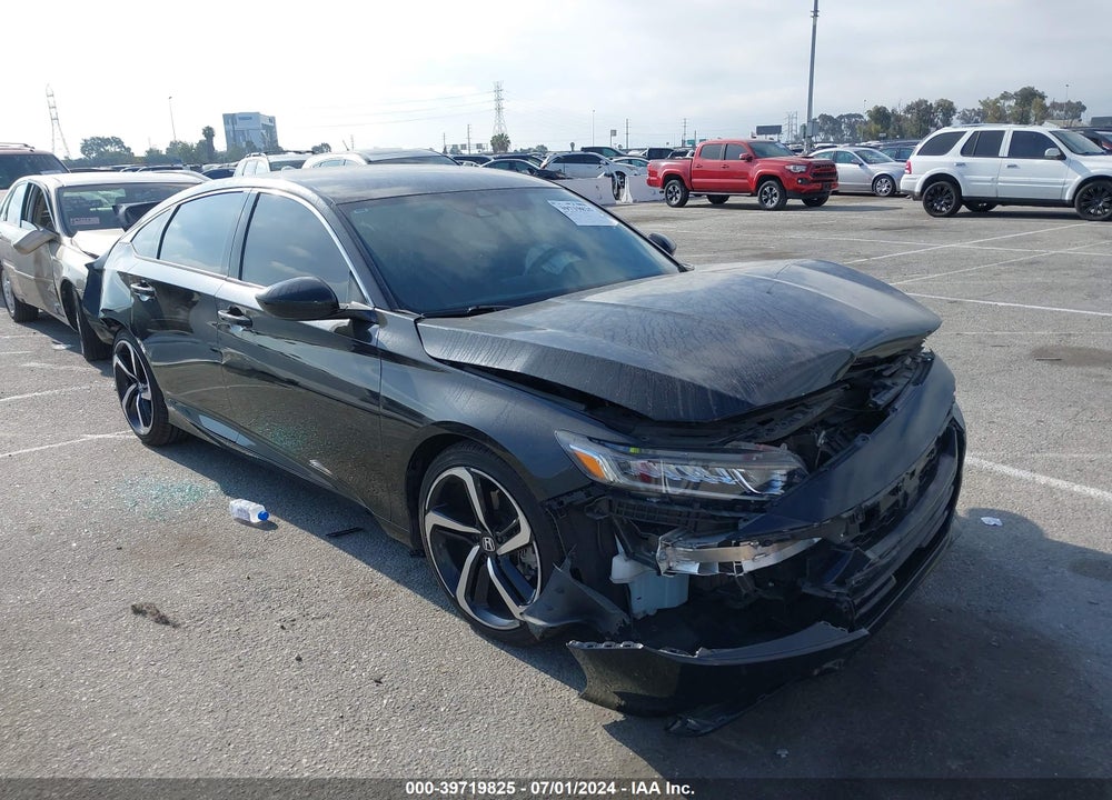 2019 HONDA ACCORD SPORT VIN: 1HGCV1F38KA138020