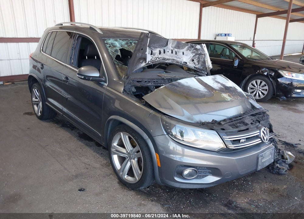 2014 VOLKSWAGEN TIGUAN R-LINE VIN: WVGAV3AX8EW087505