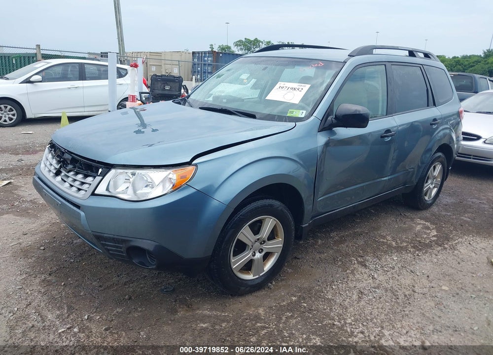 2011 SUBARU FORESTER 2.5X VIN: JF2SHABC2BH752514