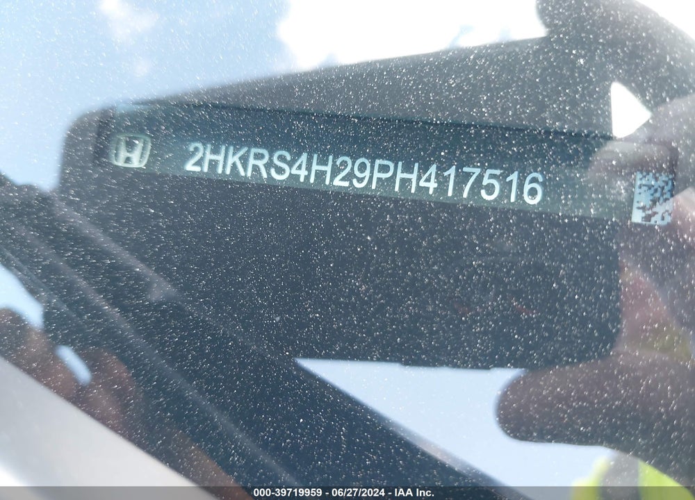 2023 HONDA CR-V LX AWD VIN: 2HKRS4H29PH417516