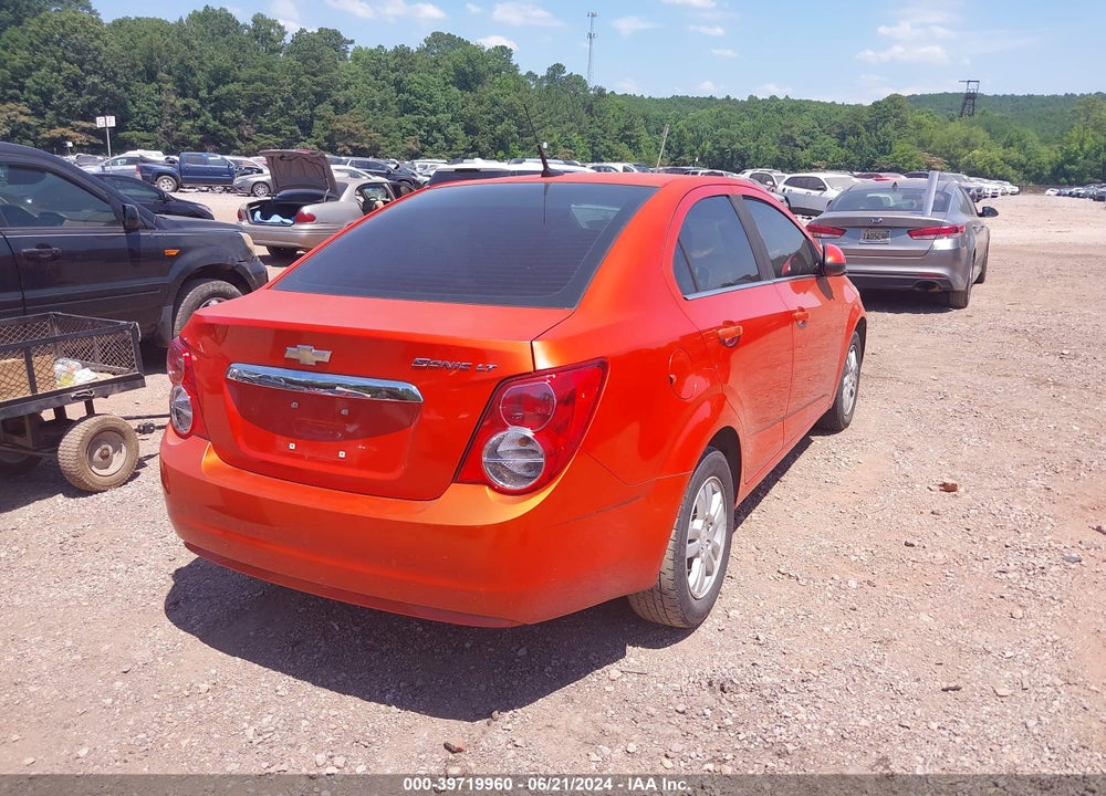 2012 CHEVROLET SONIC 2LT VIN: 1G1JC5SH0C4172739