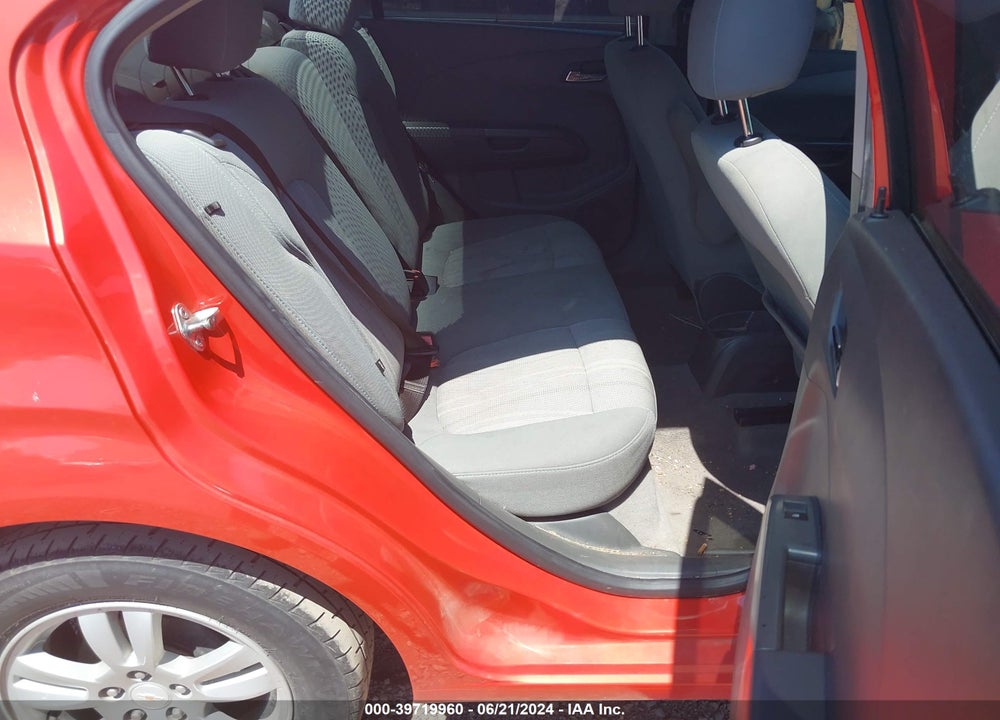 2012 CHEVROLET SONIC 2LT VIN: 1G1JC5SH0C4172739