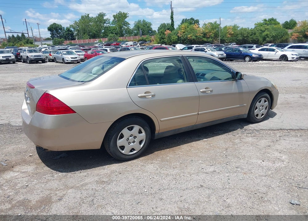 2007 HONDA ACCORD 2.4 LX VIN: 1HGCM56447A185085