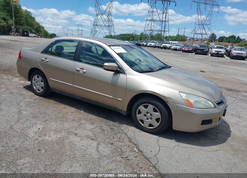 2007 HONDA ACCORD 2.4 LX VIN: 1HGCM56447A185085