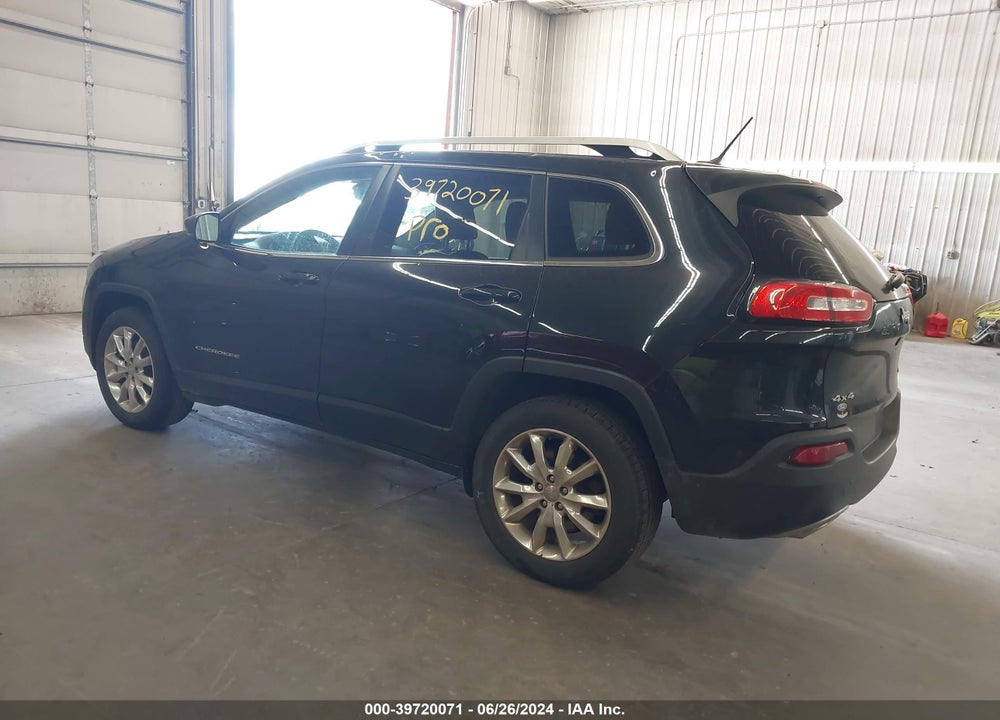 2015 JEEP CHEROKEE LIMITED VIN: 1C4PJMDS9FW738545