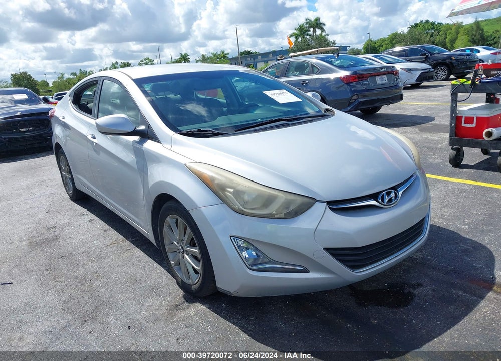 2014 HYUNDAI ELANTRA SE VIN: KMHDH4AE1EU142140