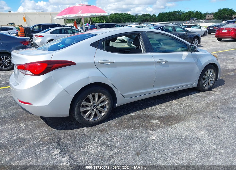 2014 HYUNDAI ELANTRA SE VIN: KMHDH4AE1EU142140