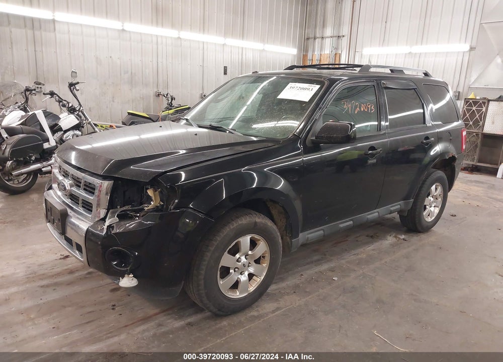 2012 FORD ESCAPE LIMITED VIN: 1FMCU9E75CKA76183