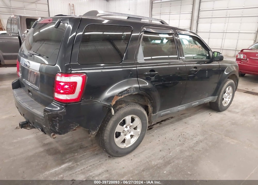 2012 FORD ESCAPE LIMITED VIN: 1FMCU9E75CKA76183