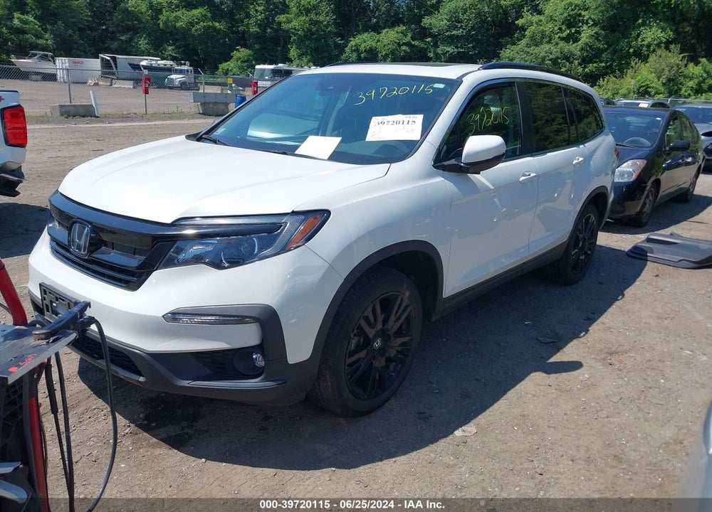 2022 HONDA PILOT VIN: 5FNYF6H28NB038093