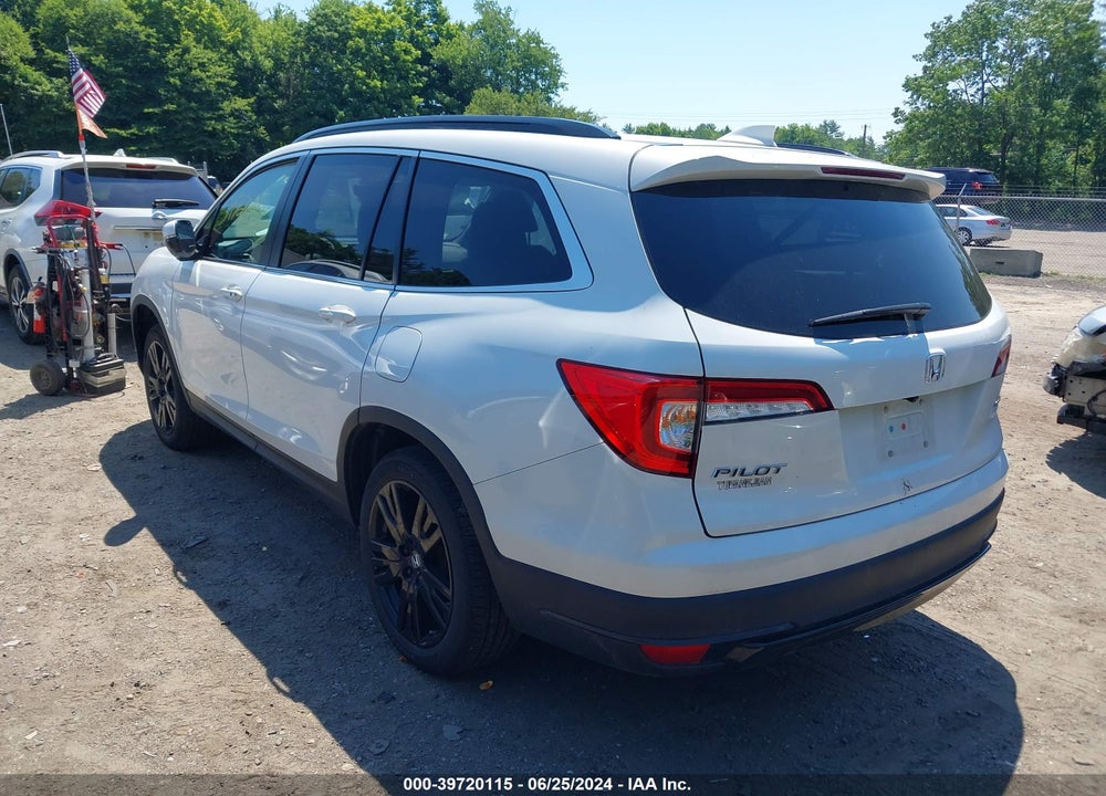 2022 HONDA PILOT VIN: 5FNYF6H28NB038093
