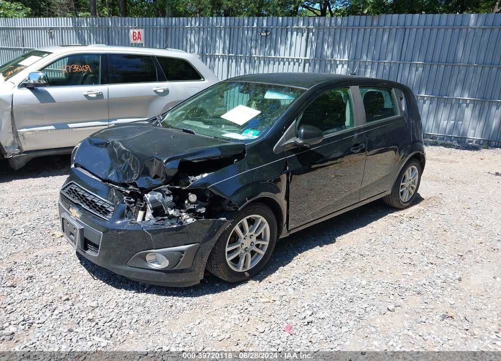 2012 CHEVROLET SONIC 2LT VIN: 1G1JC6SH6C4133756