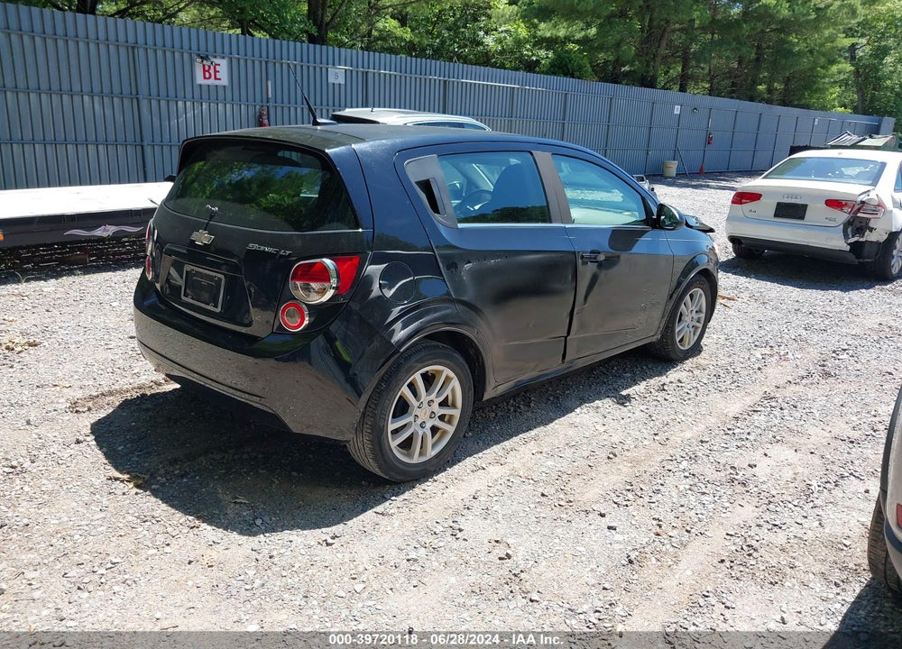 2012 CHEVROLET SONIC 2LT VIN: 1G1JC6SH6C4133756