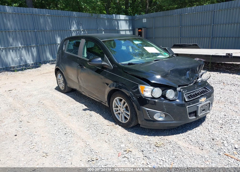 2012 CHEVROLET SONIC 2LT VIN: 1G1JC6SH6C4133756