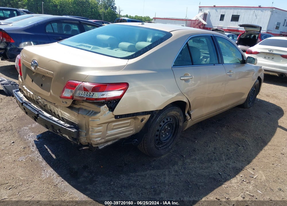 2010 TOYOTA CAMRY LE VIN: 4T1BF3EK4AU096806