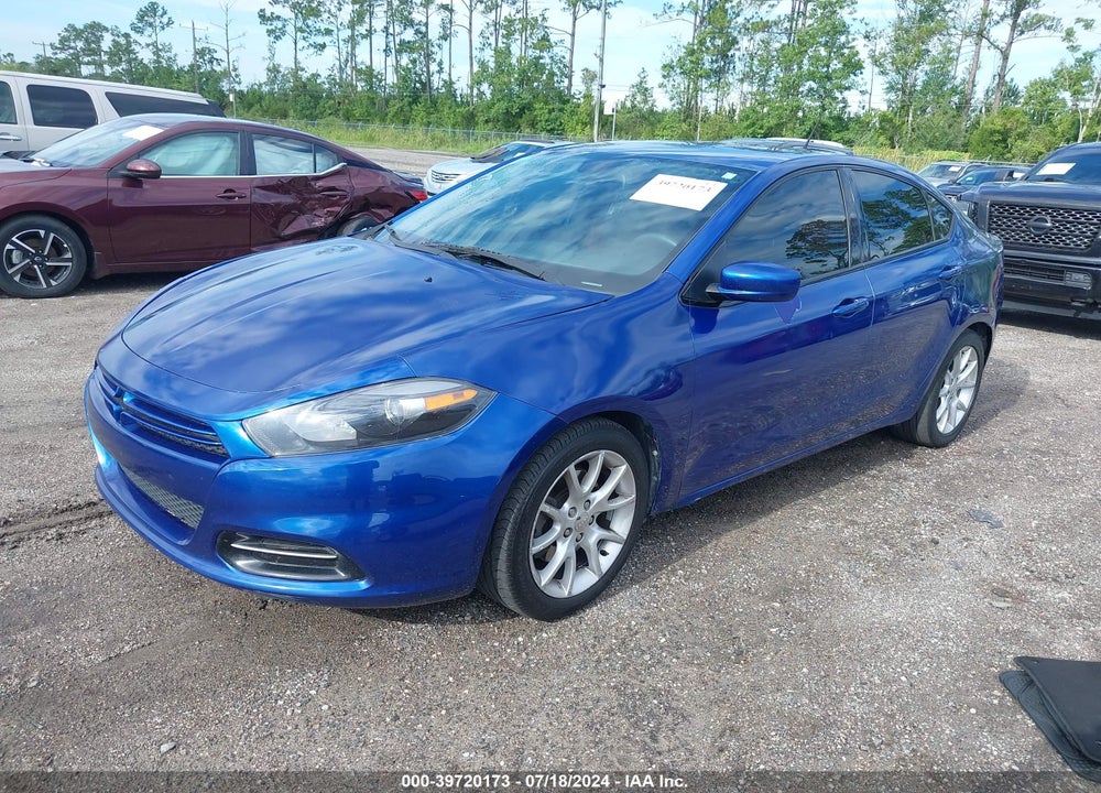 2013 DODGE DART SXT VIN: 1C3CDFBA6DD153673