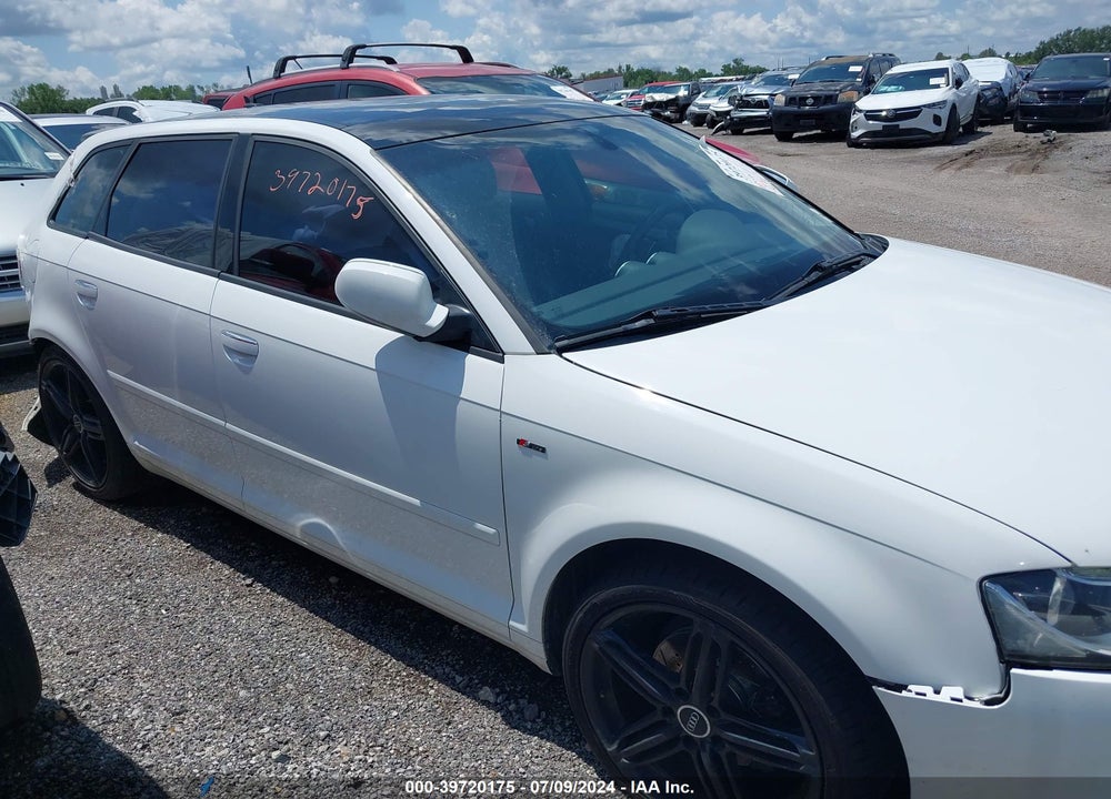 2013 AUDI A3 2.0 TDI PREMIUM VIN: WAUKJAFM2DA012587