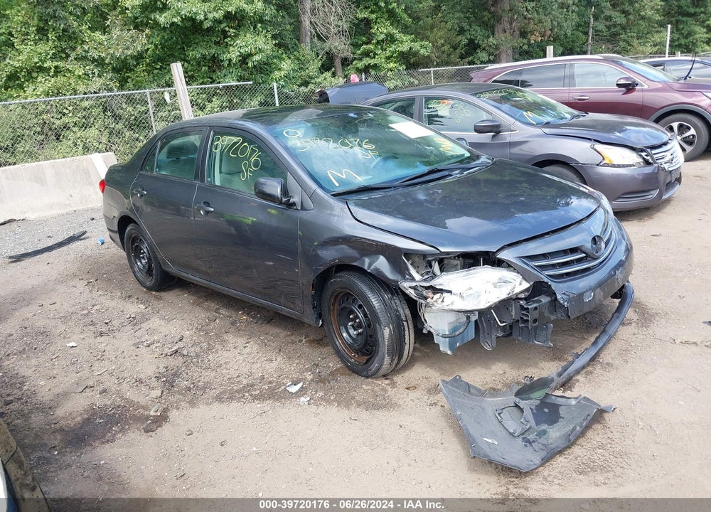2013 TOYOTA COROLLA LE VIN: 2T1BU4EE0DC090948