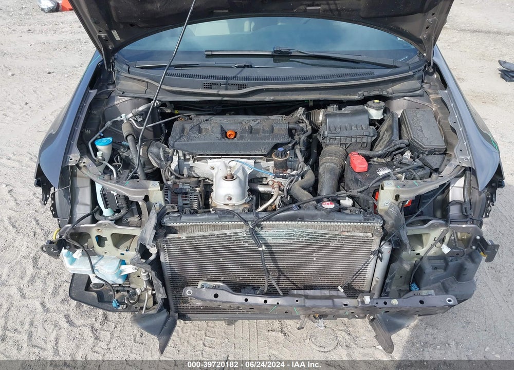 2012 HONDA CIVIC LX VIN: 19XFB2F5XCE361394