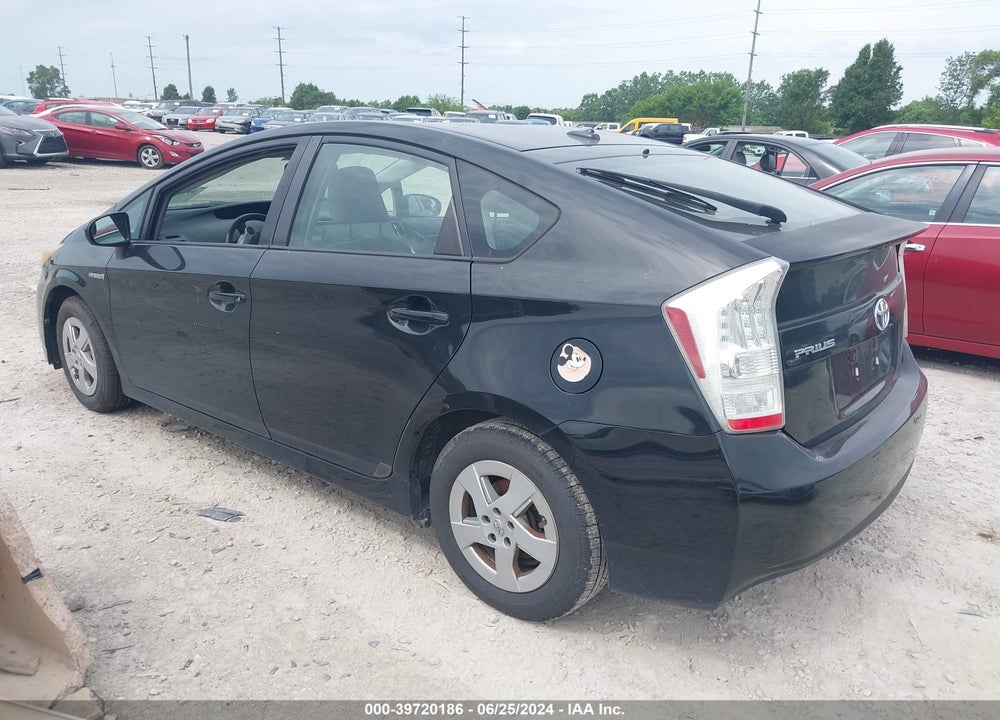 2010 TOYOTA PRIUS III VIN: JTDKN3DU8A0100194