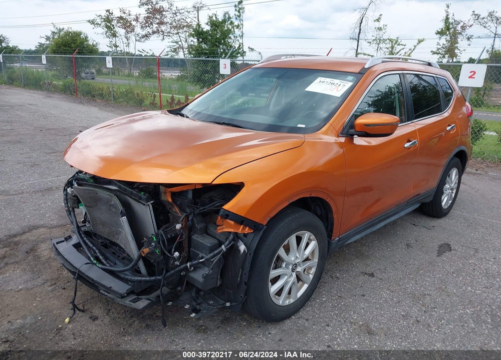 2017 NISSAN ROGUE SV VIN: JN8AT2MT6HW135637
