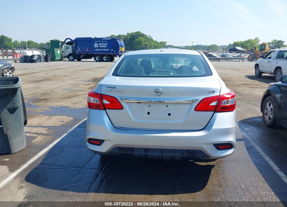 2018 NISSAN SENTRA VIN: 3N1AB7AP3JY214980
