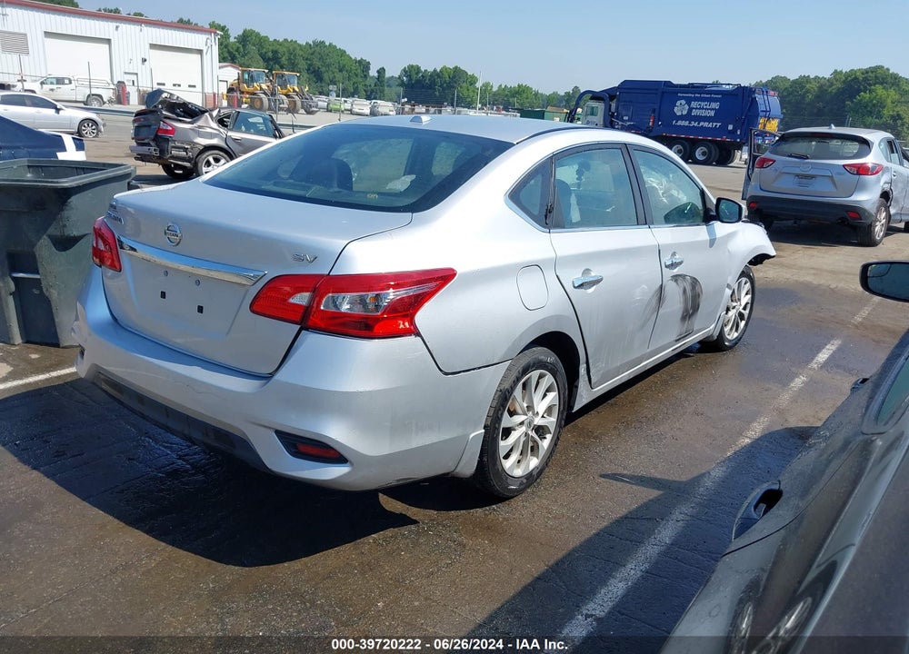 2018 NISSAN SENTRA VIN: 3N1AB7AP3JY214980
