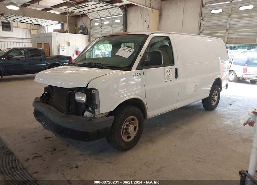 2009 CHEVROLET EXPRESS 2500 WORK VAN VIN: 1GCGG25C291140261