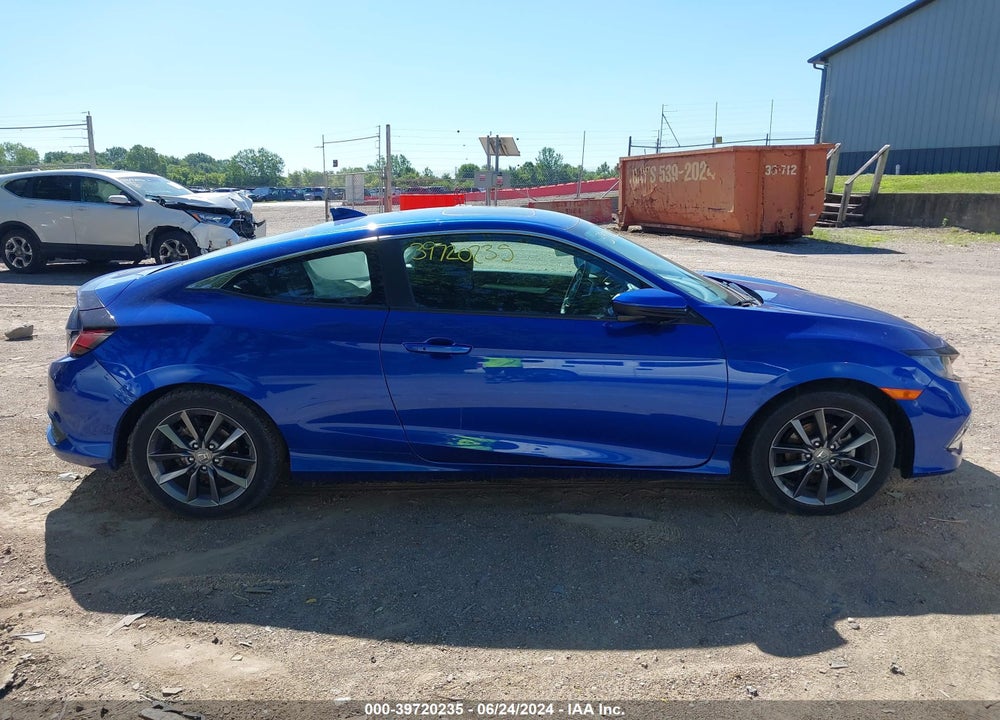 2019 HONDA CIVIC EX VIN: 2HGFC3B39KH356084