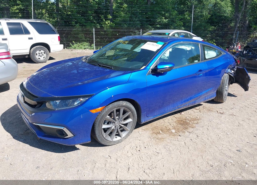 2019 HONDA CIVIC EX VIN: 2HGFC3B39KH356084
