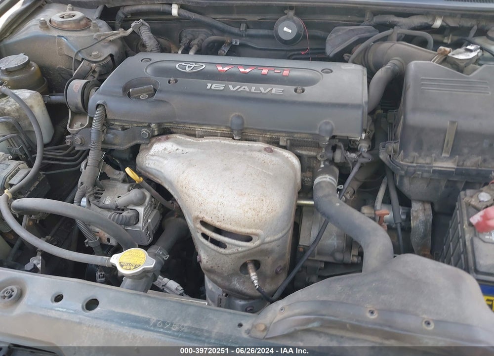 2002 TOYOTA CAMRY LE VIN: 4T1BE32K72U525753