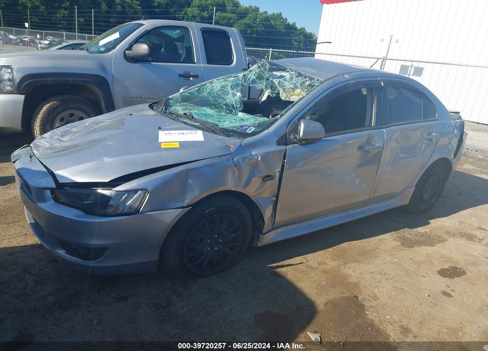 2013 MITSUBISHI LANCER ES VIN: JA32U2FUXDU001740