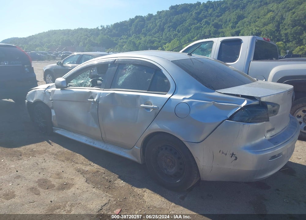 2013 MITSUBISHI LANCER ES VIN: JA32U2FUXDU001740
