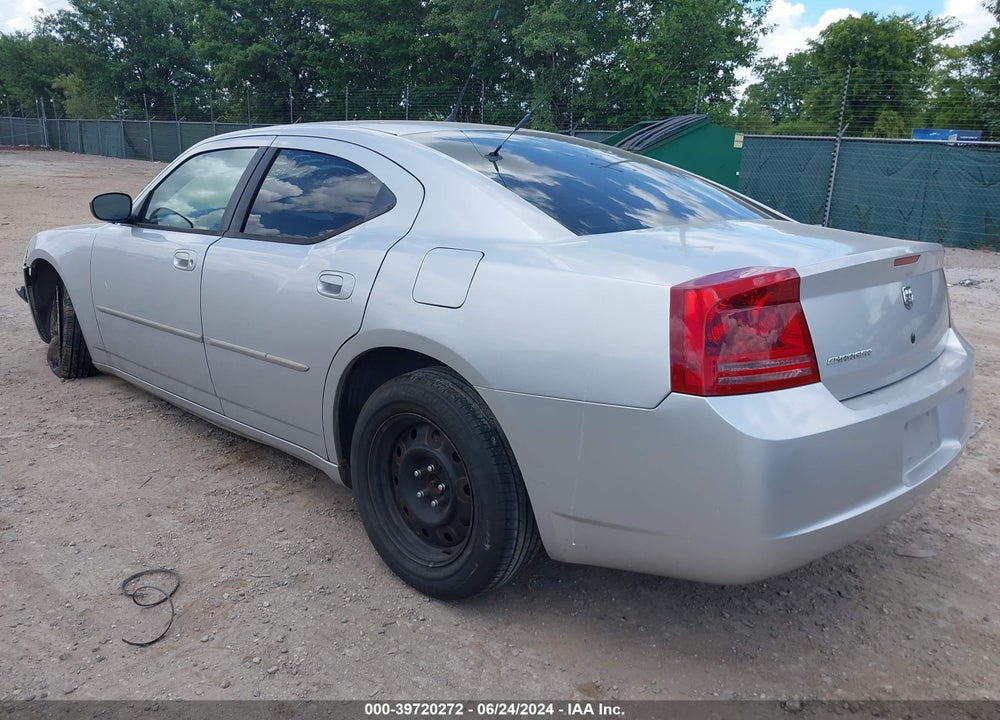 2006 DODGE CHARGER VIN: 2B3LA43R76H502537