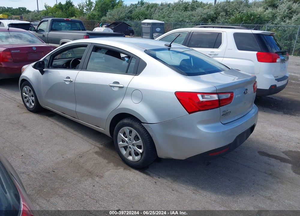 2013 KIA RIO VIN: KNADN4A3XD6150698