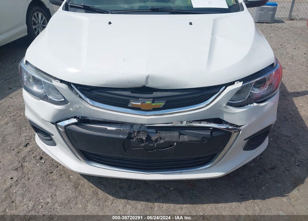 2019 CHEVROLET SONIC LT AUTO VIN: 1G1JD5SB4K4108176