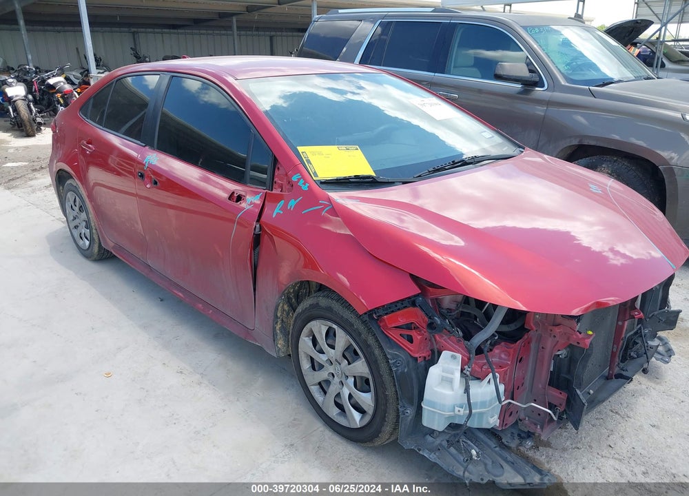 2020 TOYOTA COROLLA LE VIN: JTDEPRAE9LJ080168