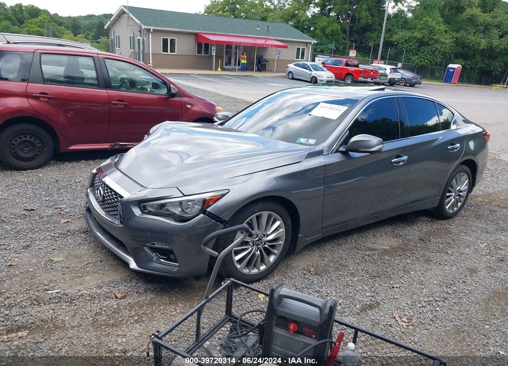2021 INFINITI Q50 LUXE AWD VIN: JN1EV7BRXMM752026