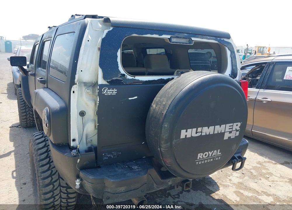 2007 HUMMER H3 SUV VIN: 5GTDN13E378243354