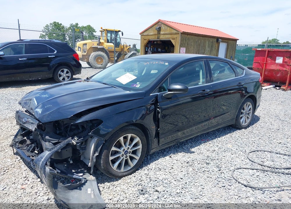 2017 FORD FUSION SE VIN: 3FA6P0H70HR104108