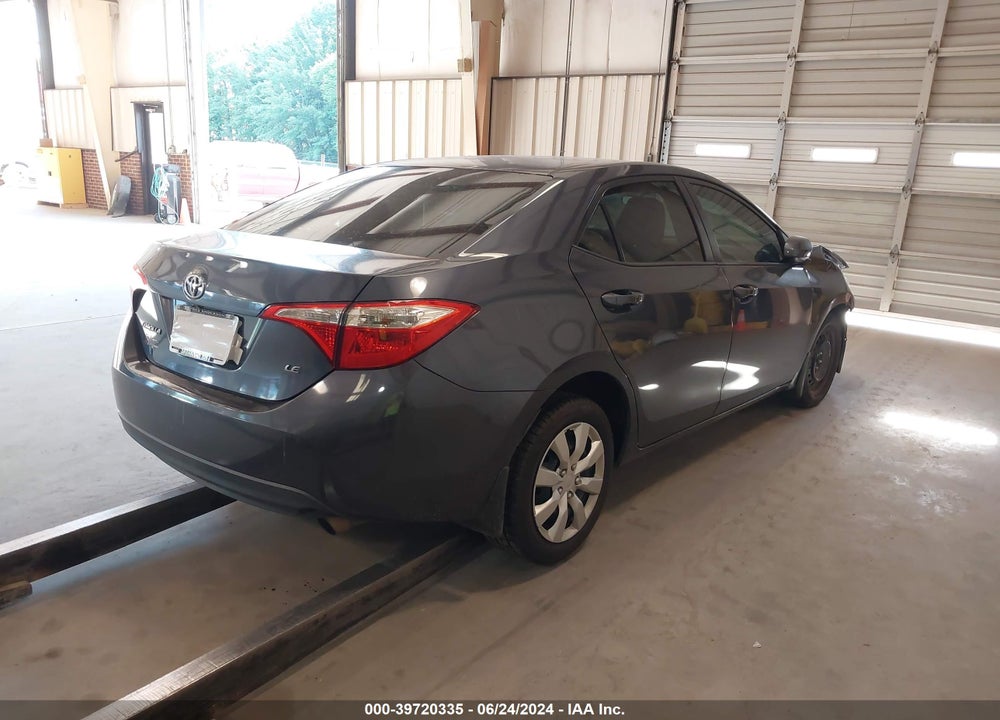 2015 TOYOTA COROLLA LE VIN: 5YFBURHE8FP278970