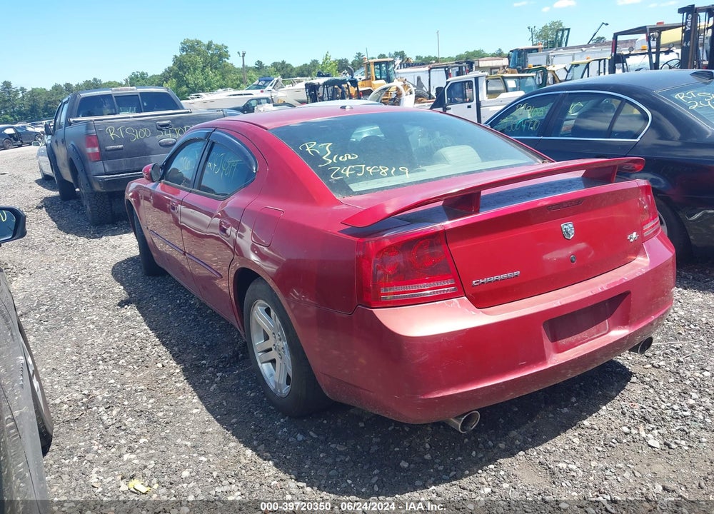 2006 DODGE CHARGER RT VIN: 2B3KA53H36H197353