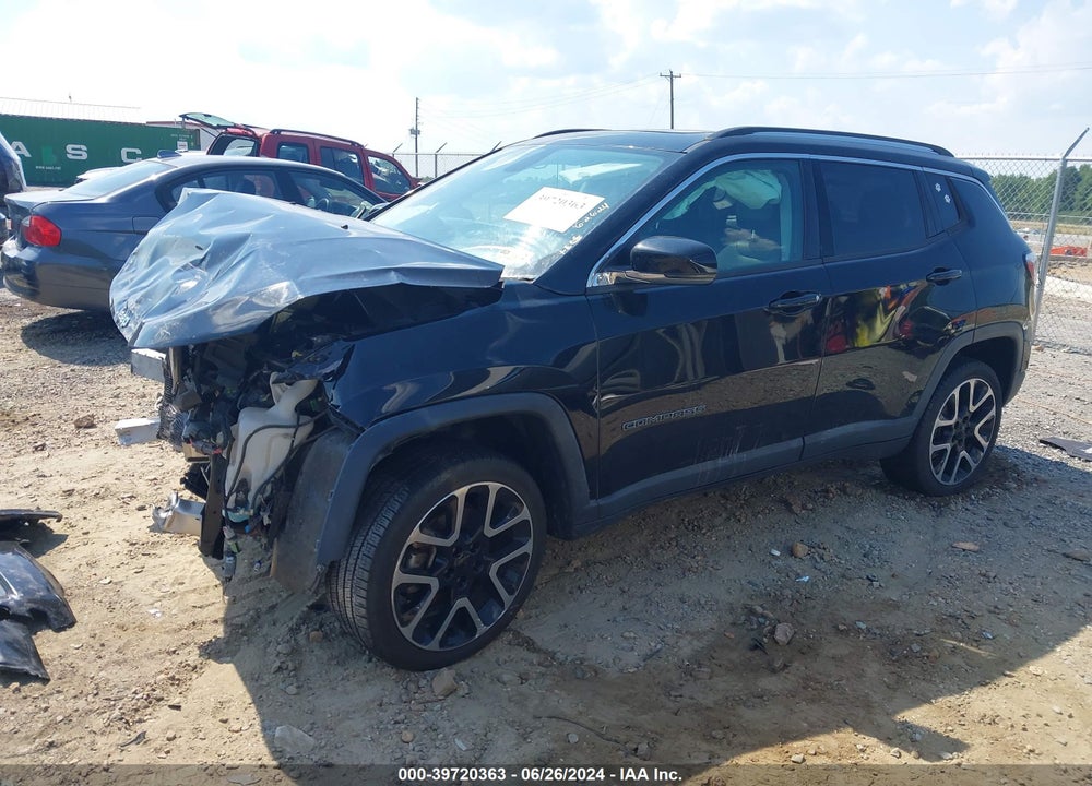 2018 JEEP COMPASS LIMITED 4X4 VIN: 3C4NJDCB8JT136064