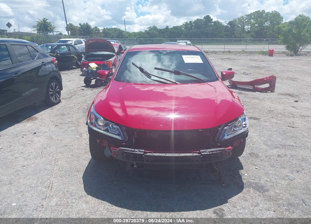 2017 HONDA ACCORD SPORT SE VIN: 1HGCR2F18HA063417
